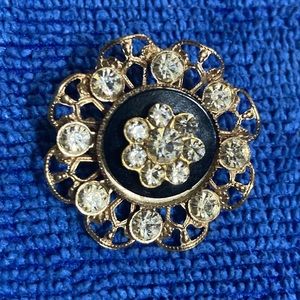 Elegant Rhinestone Brooch